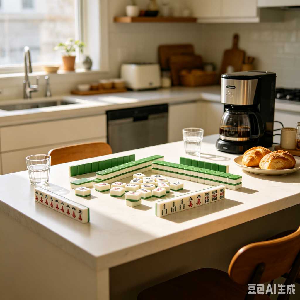 indoor leisure game mahjong set