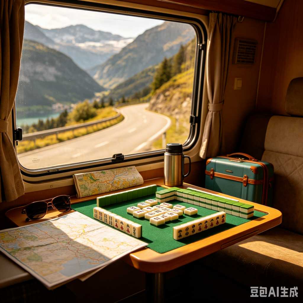 modern text mahjong tiles