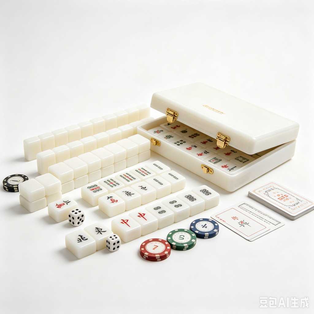 fashion mahjong set gift