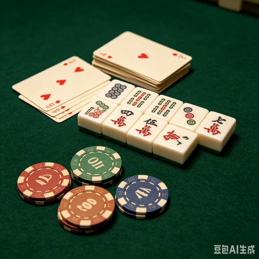 metallic finish mahjong set